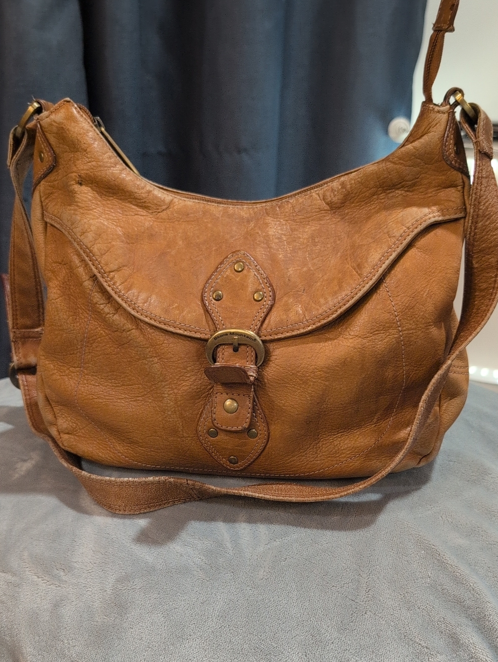Stone Mountain Brown Leather Shoulder Bag - Timeless Everyday Carry